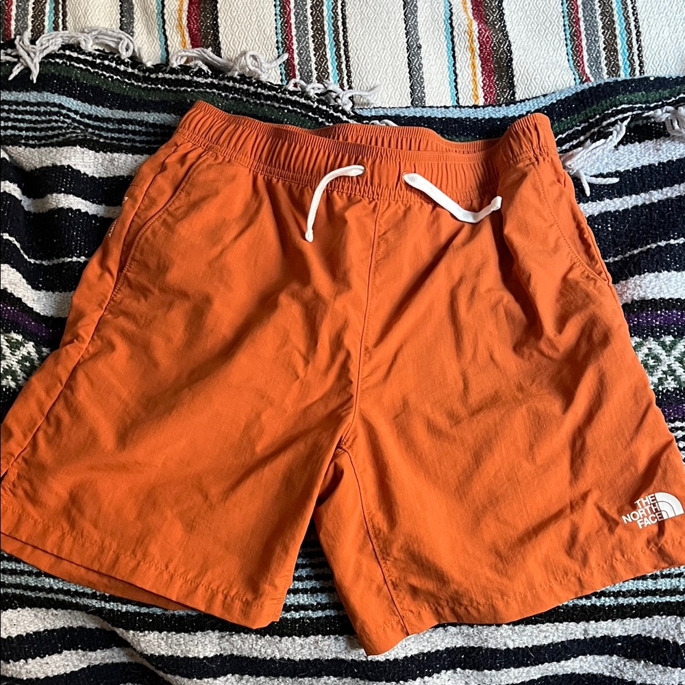 The North Face Men's Burnt Orange Athletic Shorts